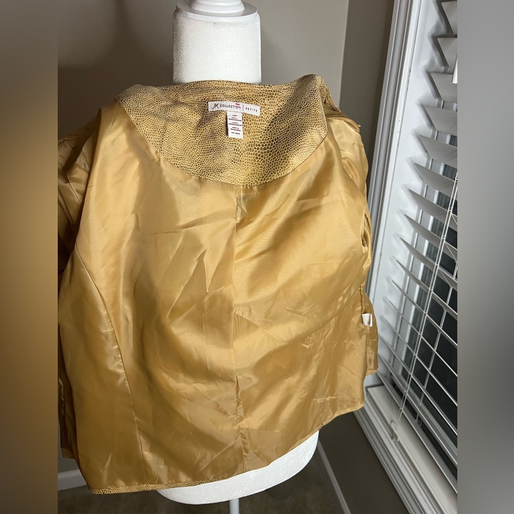 JM Collection Snake Print Jacket - Picture 7 of 16